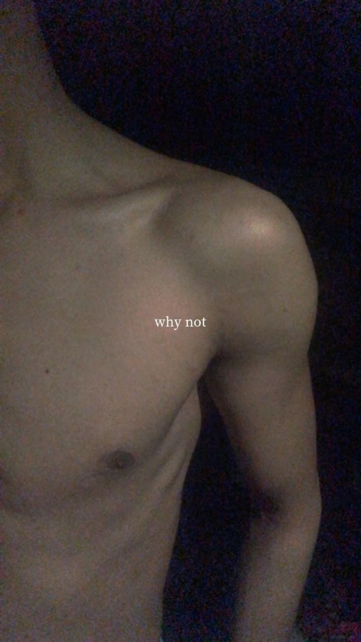 He